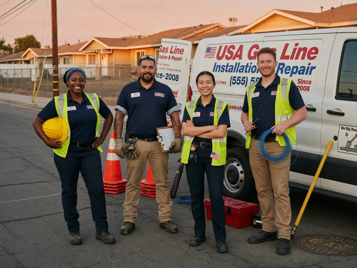 Gas Line Installation company in Johannesburg, MI